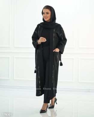 مانتو بلند مدل کهربا کد 1783