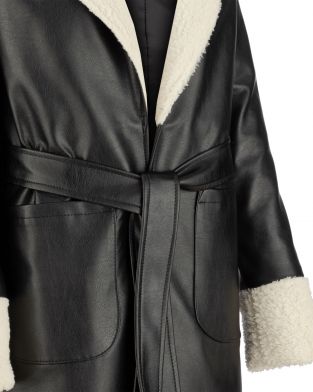 کت چرم مدل هلیا کد 1653