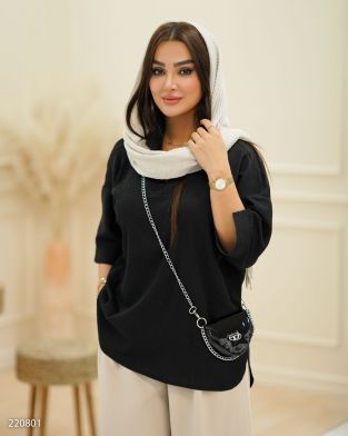 شومیز جلوبسته مدل مهرگل کد 2208