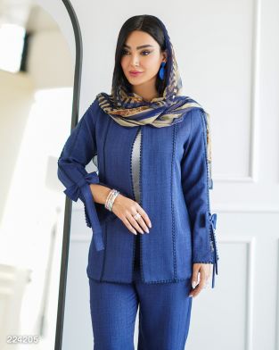 کت و شلوار مدل فلامک کد 2242