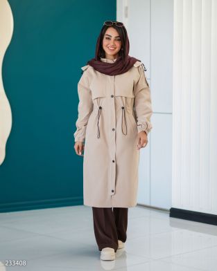 بارانی مدل شعله کد 2334