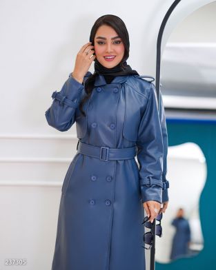 پالتو چرم مدل شبرنگ کد 2373