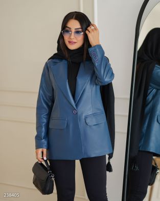 کت چرم  مدل بهسام کد 2384