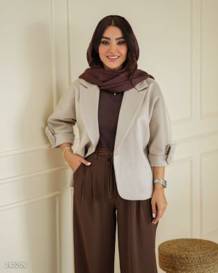 پالتو مدل سعاد کد 2402