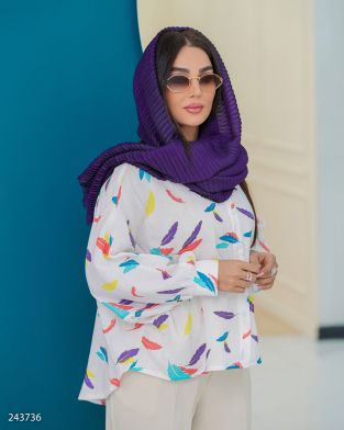 شومیز مدل فرزان کد 2437