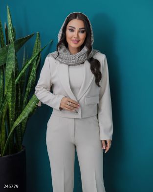 ست سه تیکه مدل گندمک کد 2457