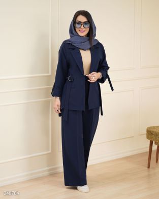 کت و شلوار مدل آسمانه کد 2487