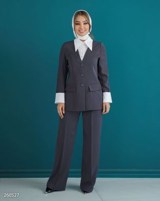 کت و شلوار مدل نگارشید کد 2605