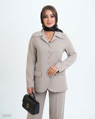 کت و شلوار مدل دلاریس کد 2606