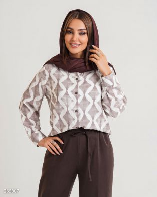 شومیز مدل مژگان کد 2658