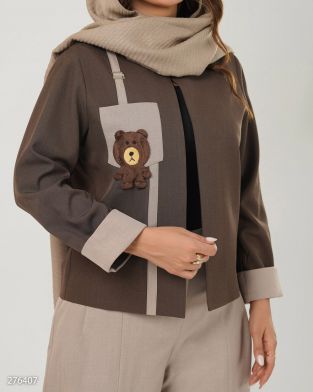 کت و شلوار مدل لتیسا کد 2764