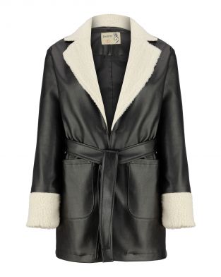 کت چرم مدل هلیا کد1653