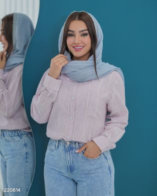 مانتو شومیزی مدل ایلایدا کد 2206