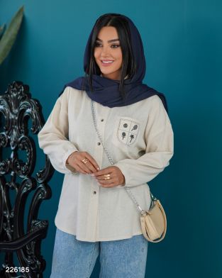 شومیز مدل فرارنگ کد 2261