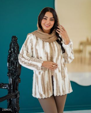 پالتو مدل برفی کد 2304