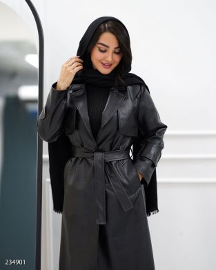 پالتو چرم مدل پاتریشا کد 2349