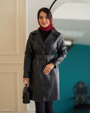 کت چرم مدل هرمینا کد 2350