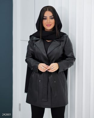 پالتو چرم مدل گیلوا کد 2426