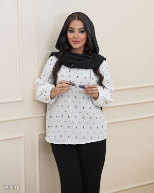 شومیز مدل نیاراد کد 2458