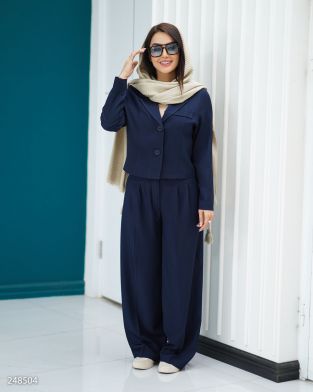 کراپ و شلوار مدل آدریان کد 2485