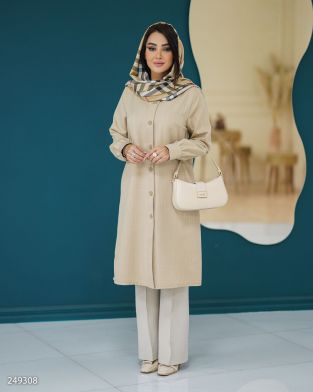 مانتو مدل آیسین کد 2493