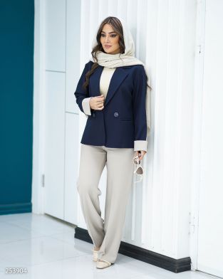 کت و شلوار مدل نوژان کد 2539