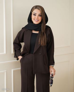 کت و شلوار مدل تاینا کد 2601