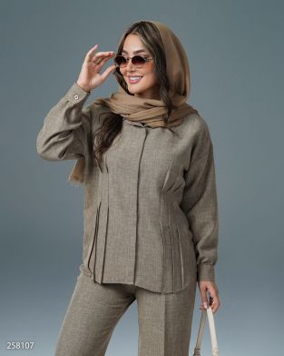 شومیز و شلوار مدل مانیلا کد 2581