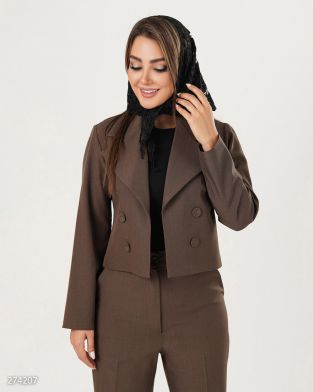 کراپ و شلوار مدل زرسا کد 2742